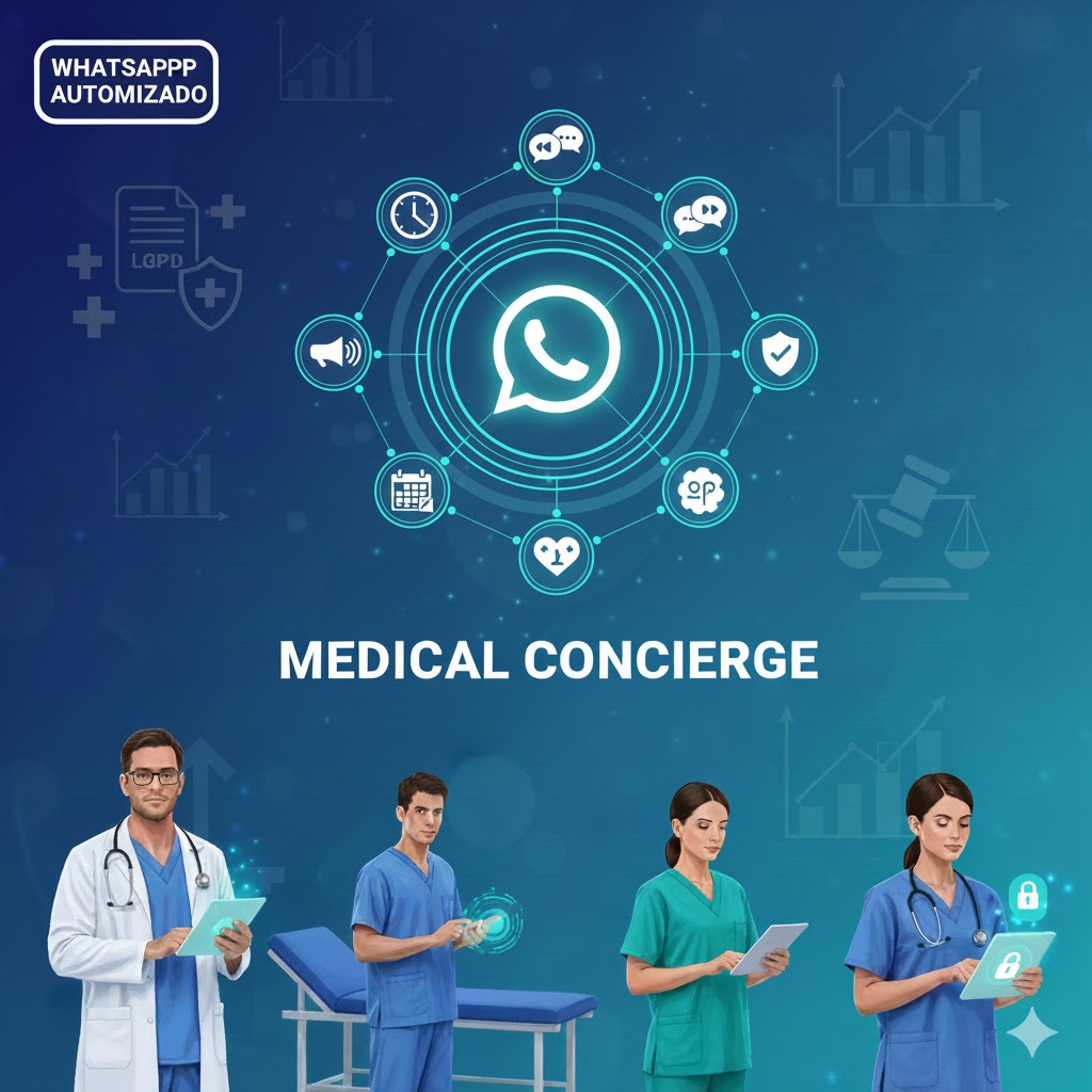 Vantagens do Atendimento Automatizado via WhatsApp para Profissionais de Saúde